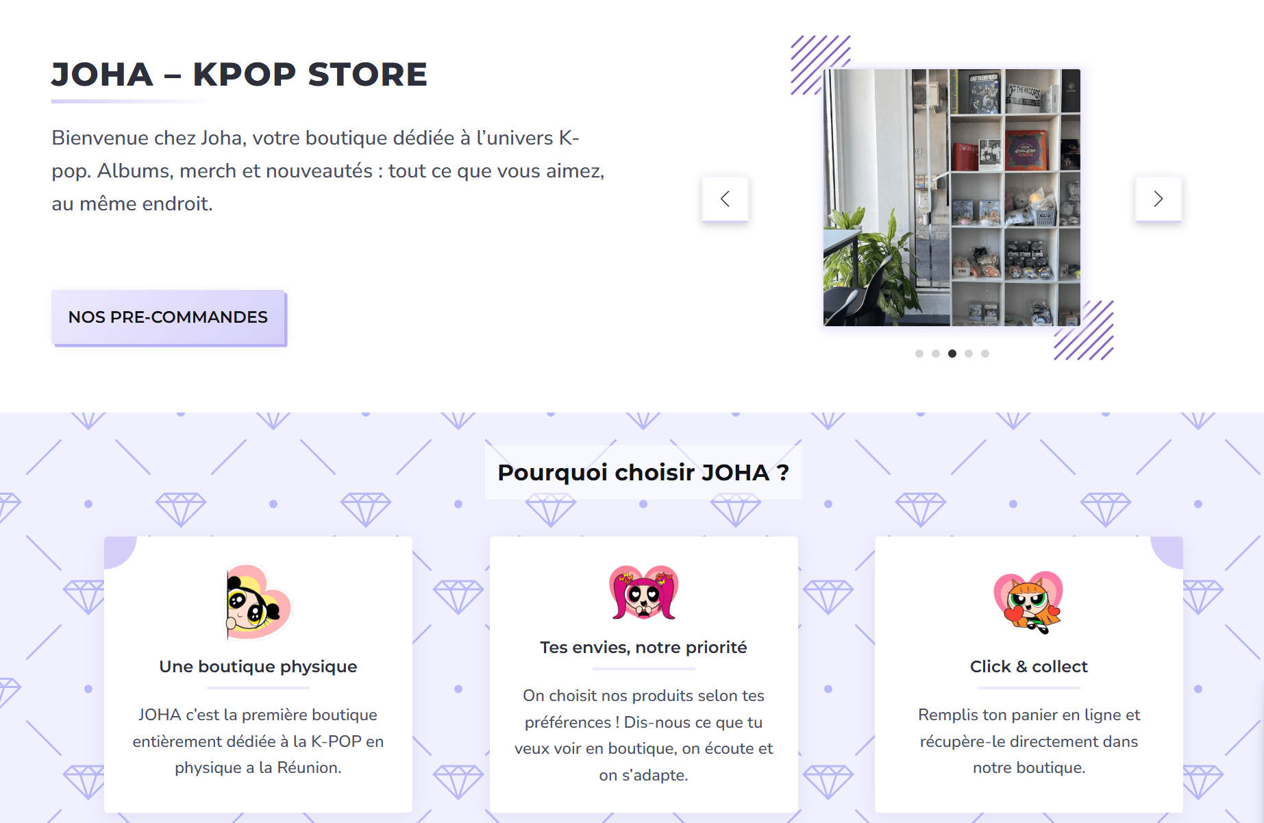 Aperçu de Joha Kpop Store
